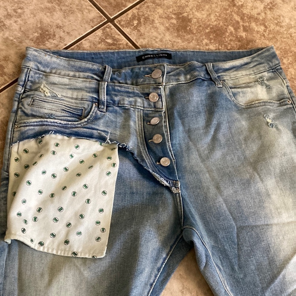 EMBELLISH Ringo Denim Size 38 - Picture 8 of 16